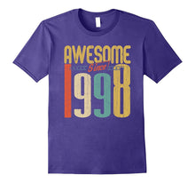 Awesome Since 1998 T-Shirt 19 Years Old 19th Birthday Tee