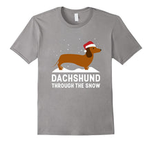 Dachshund Through the Snow Christmas Weiner Dog T-Shirt