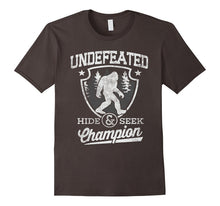 Bigfoot T-Shirt Undefeated Hide & Seek Sasquatch Yeti Gift