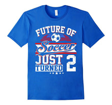 Future Soccer Born in 2015 T-Shirt 2nd Birthday