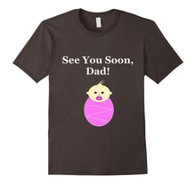 Mens Dad to Be Girl Baby Shower Pregnant Announcement Funny Shirt