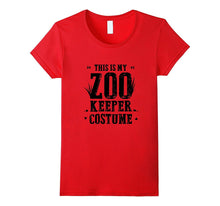 Funny This Is My Zoo Keeper Costume T-Shirt Quote Gift