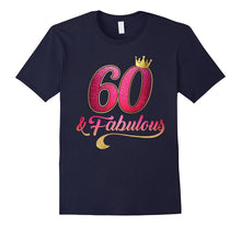 60th Birthday Queen Fabulous 60 Years Old T-Shirt