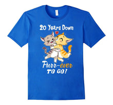 20th Wedding Anniversary Gift 20 Years Purr-Ever Cat Gift
