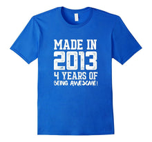 4th Birthday Shirt Gift Age 4 Year Old Boy Girl Tshirt Tee