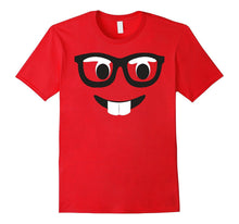 Emoji Shirt Costume Buck Teeth Emoji Nerd Face With Glasses