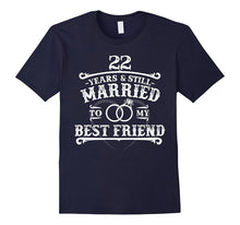 22nd Wedding Anniversary T-Shirt for Husband/Wife
