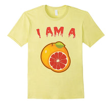 I Am a Grapefruit Cute Emoji Halloween Tee for Fruits Lovers