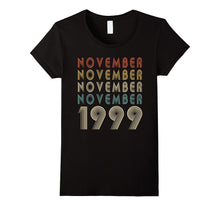 Retro Classic Vintage NOVEMBER 1999 - 18th Gift 18 Years Old