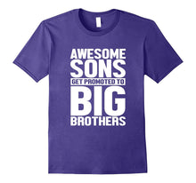 Awesome Sons Get Promoted to Big Brothers T-Shirt