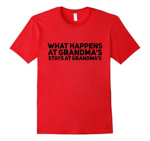 Cute Adorable Grand Children Shirt - Stays at Grandma's