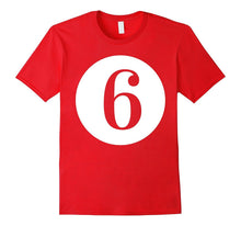 Number 6 T-Shirt for Adults & Kids