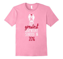 1st Wedding Anniversary T-Shirt Funny for Married in 2016 J