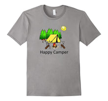 Happy Camper - Fun Camping Tee Shirt