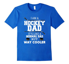 FUNNY HOCKEY DAD T-Shirt Father's Day Papa Tee