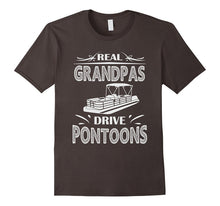Mens Real Grandpas Drive Pontoons T-Shirt