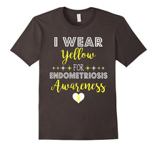 I Wear Yellow for Endometriosis Awareness Support Shirt