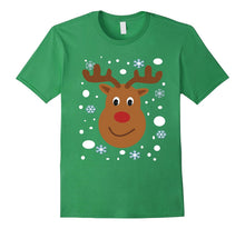 CHRISTMAS REINDEER-SNOW-SNOWFLAKES- Costume T Shirt