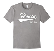 3rd Anniversary Gifts Honey Since 2014 Couple Tshirt