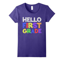 Hello First Grade T-Shirt Funny 1st Grade Back to School