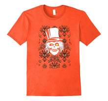 Haunted T-Shirt: Hatchaway Mansion Spooky Ghost in Top Hat