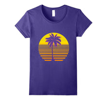 5 Different Colors Available Retro Sunset T-Shirt