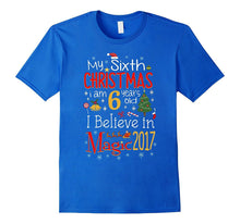 My Sixth Christmas 2017 T-Shirt Happy 6 Yr Old Birthday Gift