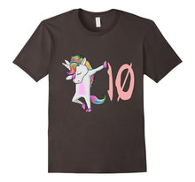 Tenth 10th Birthday Unicorn Dab Tshirt