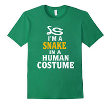 Funny Halloween Shirt - Snake in a Human Costume Tshirt