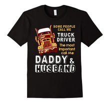 Dad Is a Truck Driver. Funny Driver Tshirt. Fathers Day Gift