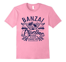 Banzai Pipeline Oahu Surf Vacation Beach T-Shirt