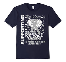 Supporting My Cousin - Brain Cancer Awareness Shirt