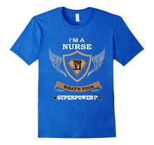 Funny Nurse Superpower T-Shirt Gift for Nurses, Rn, LPN, Etc