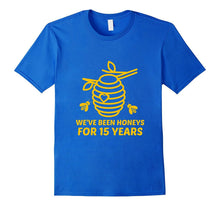 15th Wedding Anniversary Tee Shirt Marriage Gift for Couples