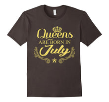 Cute Queens Are Born in July Diva Birthday T Shirt Gift