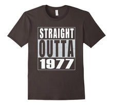 40th Years Old Birthday Gift T-Shirt - Straight Outta 1977