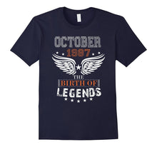 October 1987 Gift 30 Years Old Shirt - 1987 Birthday T Shirt