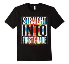 Straight Into First Grade T-Shirt Back to School Tee