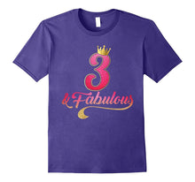 3rd Birthday Queen Fabulous 3 Years Old T-Shirt