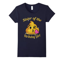 Poop Emoji Sister of the Birthday Girl Shirt