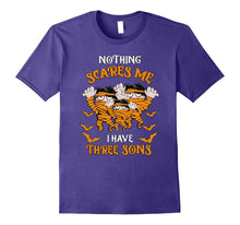 Halloween Nothing Scares Me I Have Three Sons T-Shirt