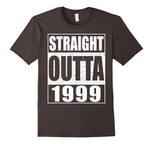 Straight Outta 1999 T-Shirt Funny 18th Birthday Gift Shirt