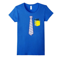 Nerdy Teacher Costume Back to School T-Shirt | Blue Tie