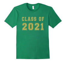 Class of 2021 High School Graduation Date Graduate T Shirt