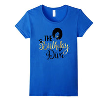 Black Girl Magic Birthday Diva Shirt Gold Party Gift