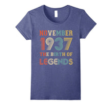 November 1937 the Birth of Legends Birthday T-Shirt