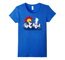 Colorado Flag Hiking T-Shirt for Hiker