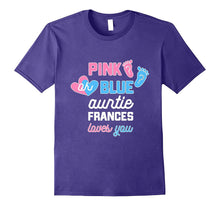 Aunt Frances Baby Shower Reveal Shirts Gender Reveal Tshirt