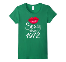 45th Birthday Gift Women Tshirt Sexy Since 1972 45 Year Old