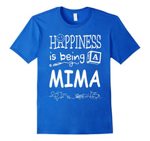Happiness Is Being a Mima T-Shirts Gifts for Grandmas
